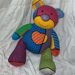 Romero Britto Plush Bear